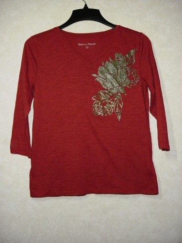 Rebecca malone top women red - rebecca, m